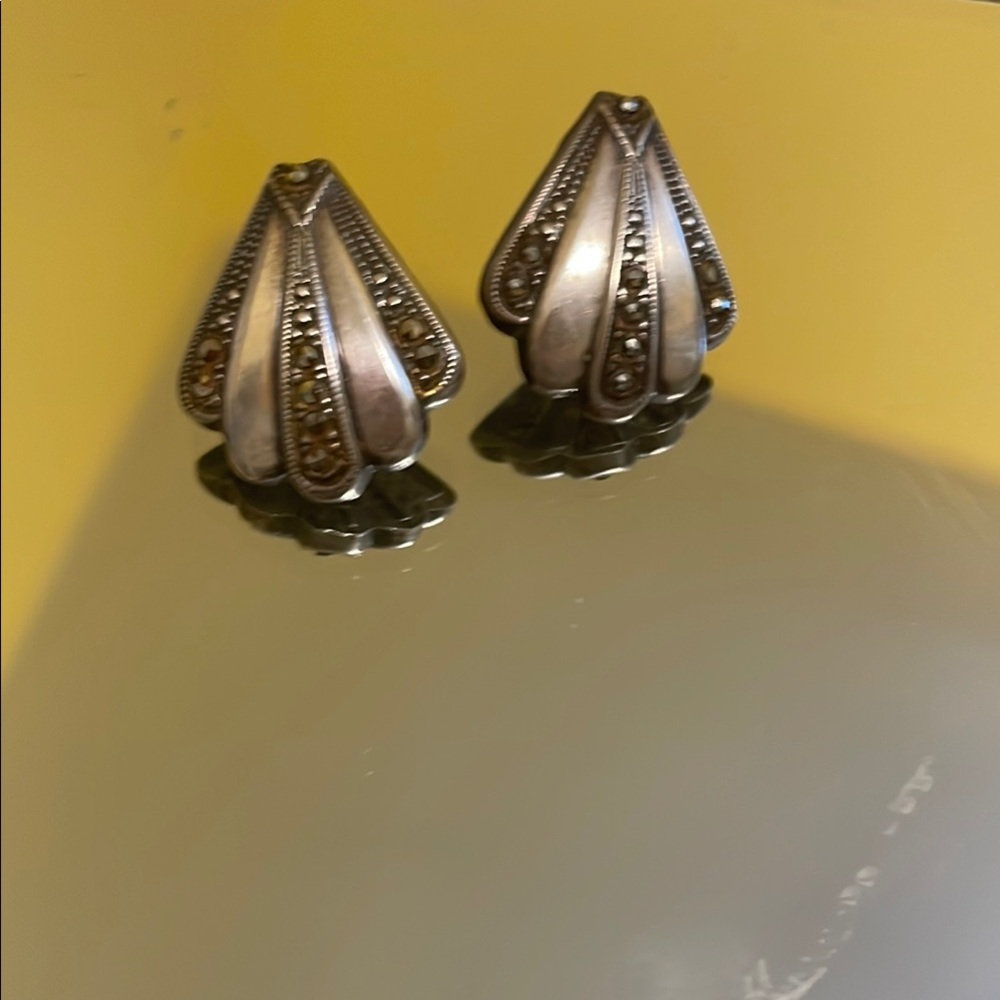 Vintage Sterling Silver Earrings